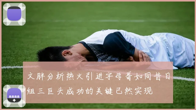 文胖分析热火引进字母哥如同昔日组三巨头成功的关键已然实现